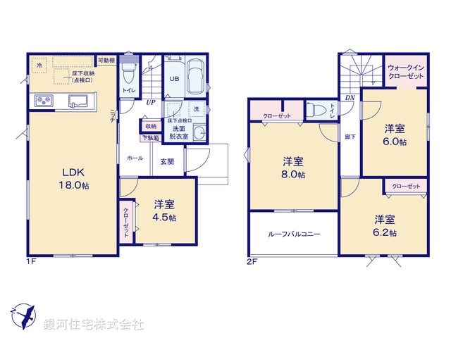 G00391950 千葉県船橋市高野台３丁目 新築一戸建て 3280万円【間取図】