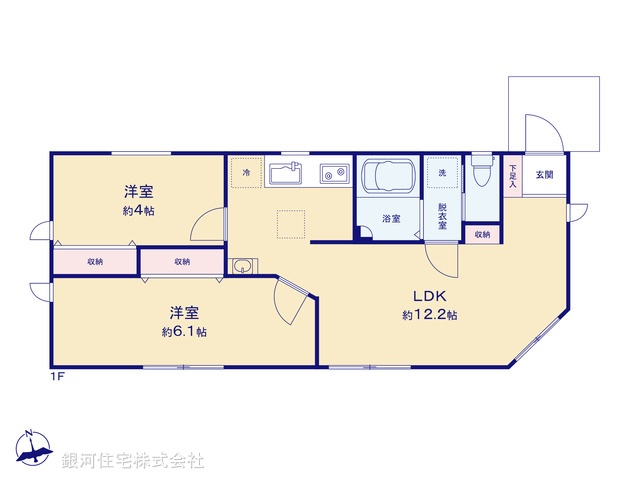 G00392072 神奈川県厚木市山際 新築一戸建て 2150万円【間取図】