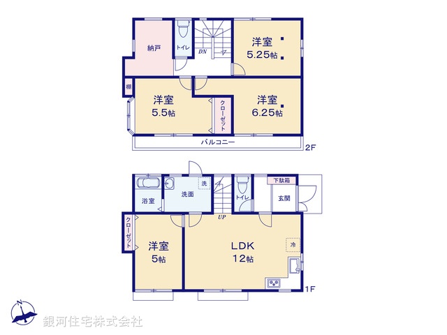 G00392273 東京都八王子市元八王子町３丁目 中古一戸建て 2199万円【間取図】