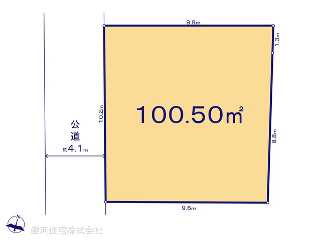 G00392326 埼玉県新座市西堀１丁目 土地 2499万円【区画図】