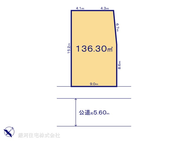 G00392346 埼玉県春日部市大場 土地(建築条件付土地) 2280万円【区画図】