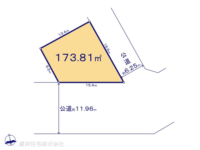 G00392353 埼玉県春日部市豊町１丁目 土地 2990万円【区画図】