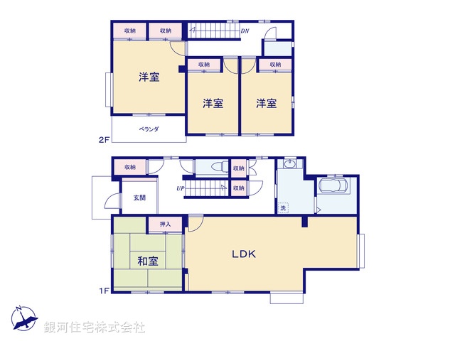 G00392429 千葉県木更津市畑沢南１丁目 中古一戸建て 2349万円【間取図】