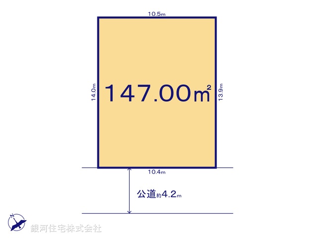 G00392576 埼玉県越谷市大字大泊 土地 2990万円【区画図】