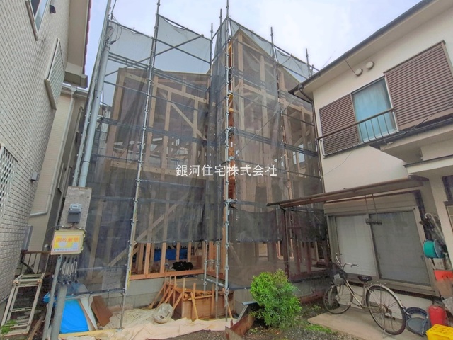 G00392599 神奈川県大和市西鶴間２丁目 新築一戸建て 4980万円 土地面積110.36m² (約33.38坪) 建物面積98.53m² (約29.80坪) 間取り４ＬＤＫ 築年月2026年07月【外観10】
