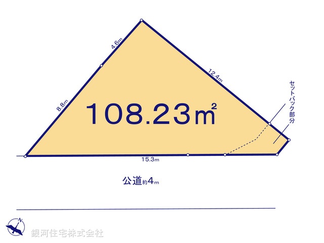 G00393225 千葉県船橋市新高根６丁目 土地 880万円【区画図】