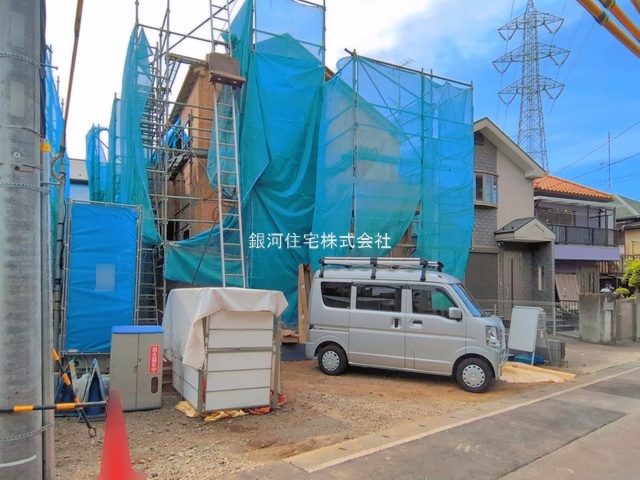 G00393346 神奈川県川崎市宮前区西野川３丁目 新築一戸建て 5880万円 土地面積152.37m² (約46.09坪) 建物面積105.16m² (約31.81坪) 間取り４ＬＤＫ 築年月2026年06月【外観5】