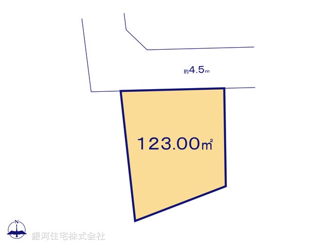 G00393369 埼玉県さいたま市岩槻区府内２丁目 土地 1990万円【区画図】