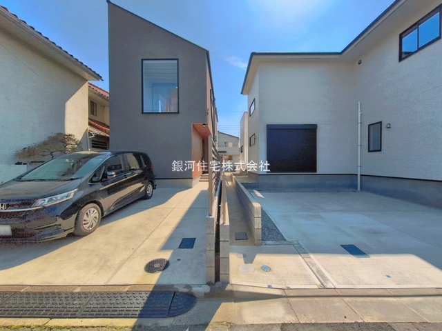 G00393501 千葉県松戸市新松戸７丁目 新築一戸建て 6598万円 土地面積141.38m² (約42.76坪) 建物面積107.85m² (約32.62坪) 間取り４ＬＤＫ 築年月2026年03月(築１年以内)【外観5】