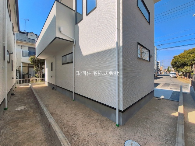 G00393501 千葉県松戸市新松戸７丁目 新築一戸建て 6598万円 土地面積141.38m² (約42.76坪) 建物面積107.85m² (約32.62坪) 間取り４ＬＤＫ 築年月2026年03月(築１年以内)【外観10】