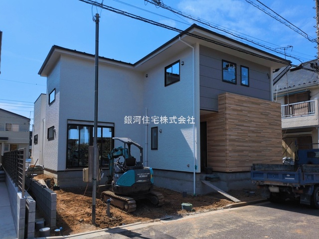 G00393501 千葉県松戸市新松戸７丁目 新築一戸建て 6598万円 土地面積141.38m² (約42.76坪) 建物面積107.85m² (約32.62坪) 間取り４ＬＤＫ 築年月2026年03月(築１年以内)【外観15】