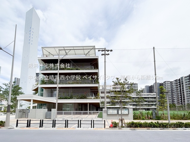 G00393598 東京都中央区晴海３丁目 中古マンション 1億6480万円 専有面積66.24m² (約20.03坪) 間取り３ＬＤＫ 所在階29階 築年月2015年10月(築10年)【周辺環境】中央区立晴海西小学校