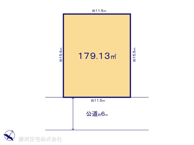 G00393853 千葉県船橋市大穴北３丁目 土地 1880万円【区画図】