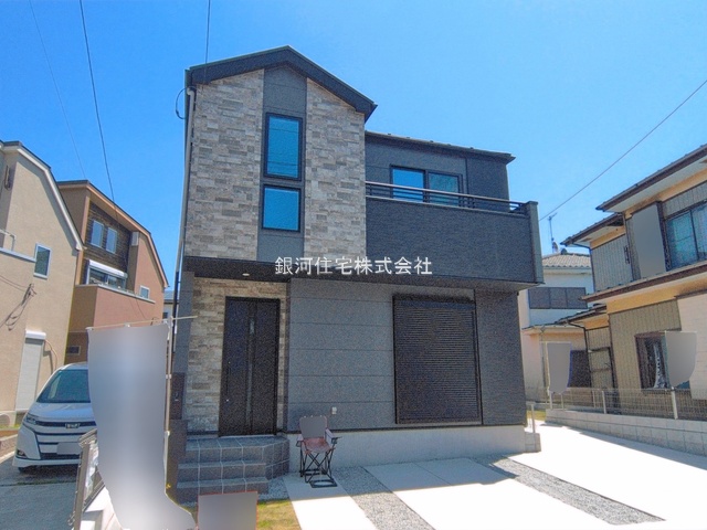 G00393984 神奈川県茅ヶ崎市柳島２丁目 新築一戸建て 5199万円 土地面積111.19m² (約33.63坪) 建物面積108.47m² (約32.81坪) 間取り４ＬＤＫ 築年月2026年04月(築１年以内)【外観13】