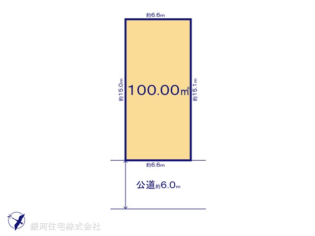 G00394005 千葉県市川市宮久保１丁目 土地 3080万円【区画図】