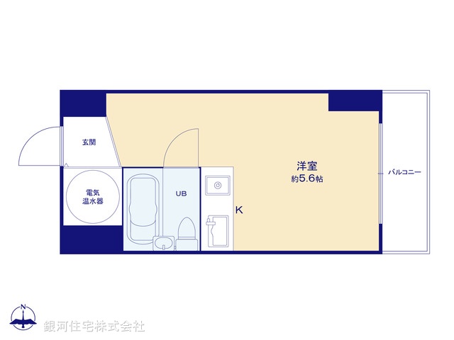 G00394049 東京都台東区上野５丁目 中古マンション 2060万円【間取図】