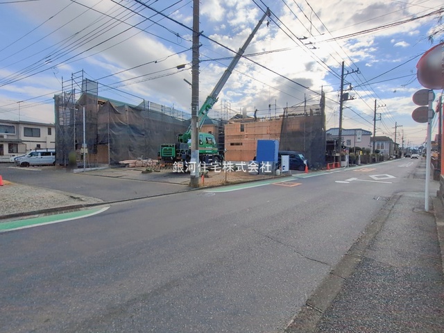 G00394088 神奈川県相模原市南区御園５丁目 新築一戸建て 4590万円 土地面積97.06m² (約29.36坪) 建物面積94.81m² (約28.68坪) 間取り４ＬＤＫ 築年月2026年09月【外観18】