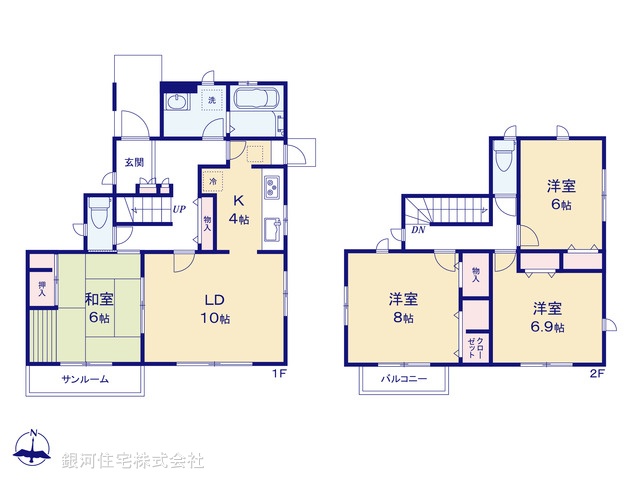 G00394652 千葉県四街道市池花１丁目 中古一戸建て 2180万円【間取図】