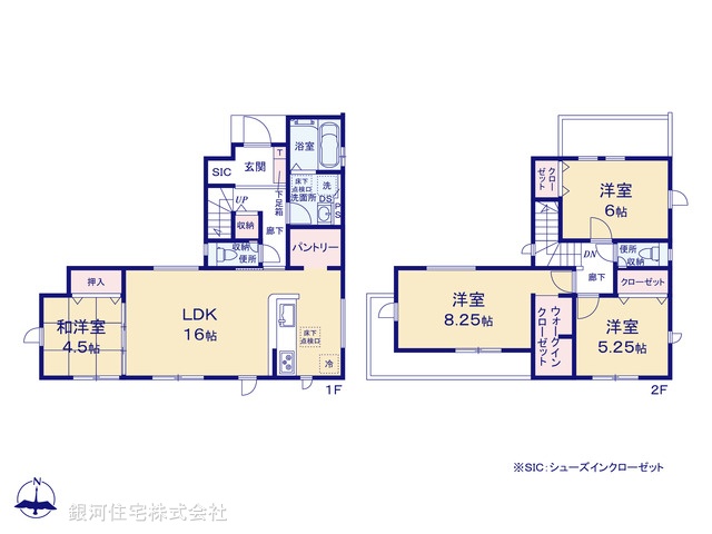 G00394787 千葉県木更津市牛込 新築一戸建て 3190万円【間取図】