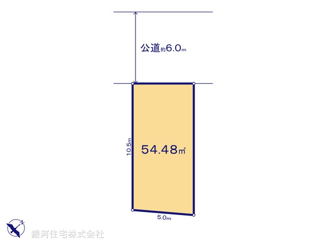 G00394886 埼玉県川口市大字里 土地 2090万円【区画図】