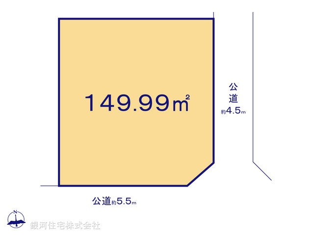 G00395188 神奈川県伊勢原市板戸 土地 3200万円【区画図】
