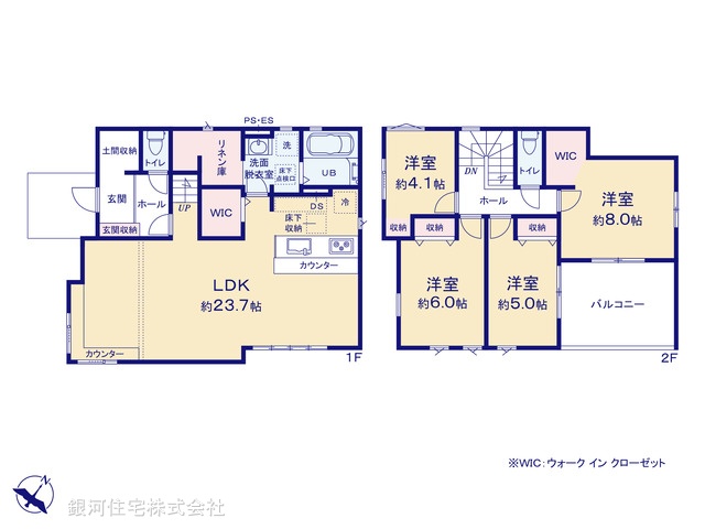 G00395472 千葉県木更津市真舟４丁目 新築一戸建て 3799万円【間取図】