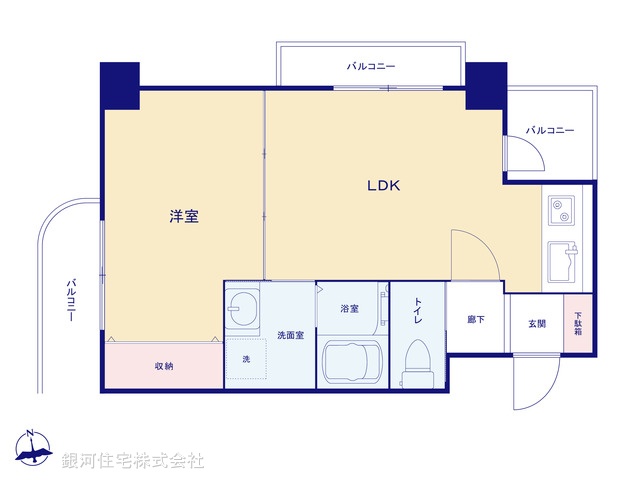 G00396172 東京都品川区小山台１丁目 中古マンション 6980万円【間取図】