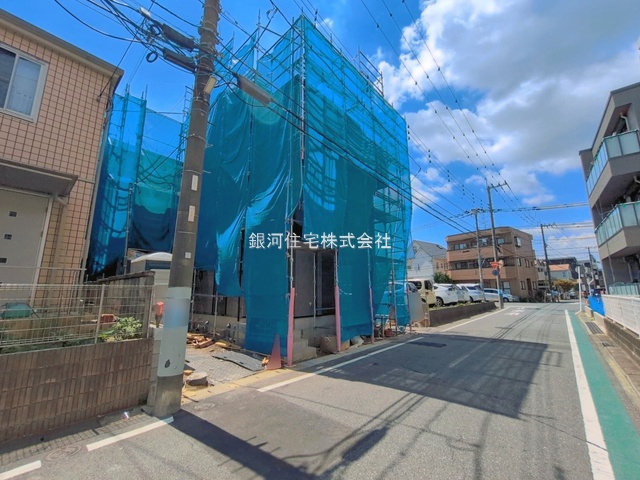 G00396231 千葉県市川市下新宿 新築一戸建て 6590万円 土地面積57.86m² (約17.50坪) 建物面積98.06m² (約29.66坪) 間取り２ＳＬＤＫ 築年月2026年08月(築１年以内)【外観3】