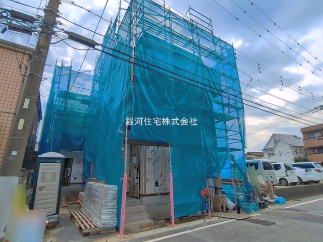 G00396231 千葉県市川市下新宿 新築一戸建て 6590万円 土地面積57.86m² (約17.50坪) 建物面積98.06m² (約29.66坪) 間取り２ＳＬＤＫ 築年月2026年08月(築１年以内)【外観5】