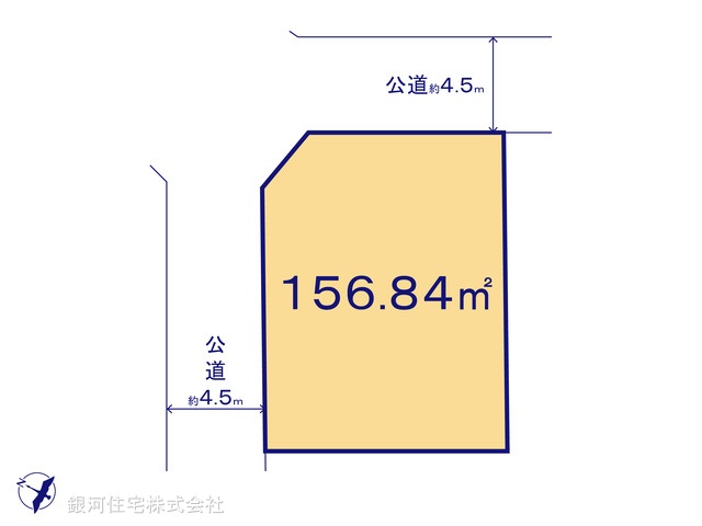 G00396536 神奈川県横浜市戸塚区矢部町 土地 5180万円【区画図】