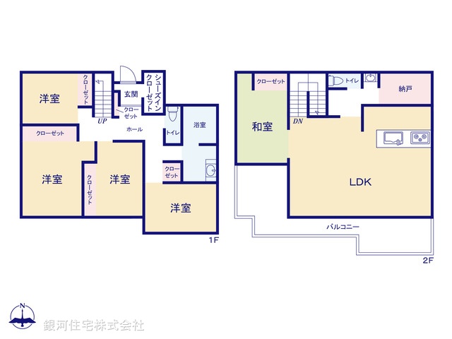 G00397373 神奈川県藤沢市辻堂元町２丁目 中古一戸建て 7480万円【間取図】