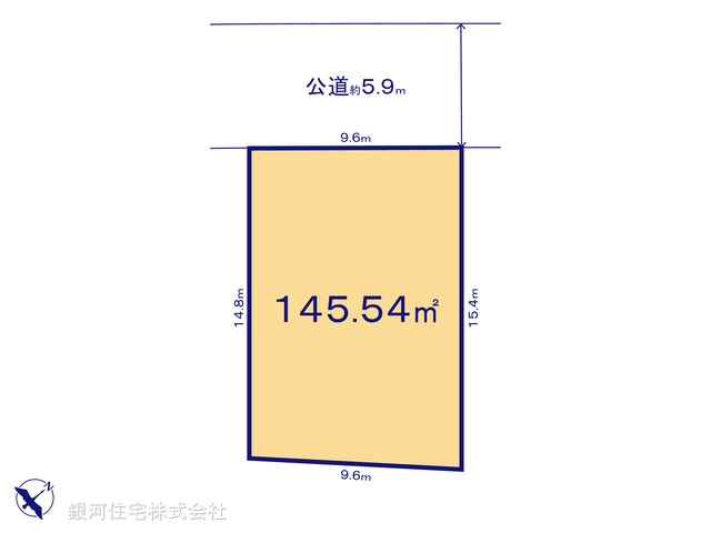 G00397465 千葉県柏市しいの木台２丁目 土地 2700万円【区画図】