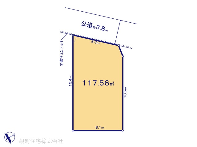 G00397529 千葉県船橋市三山６丁目 土地 2090万円【区画図】