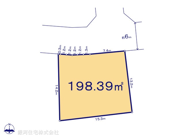 G00397883 千葉県木更津市港南台４丁目 土地 1280万円【区画図】