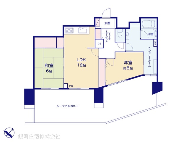G00397885 神奈川県横須賀市公郷町３丁目 中古マンション 1680万円【間取図】