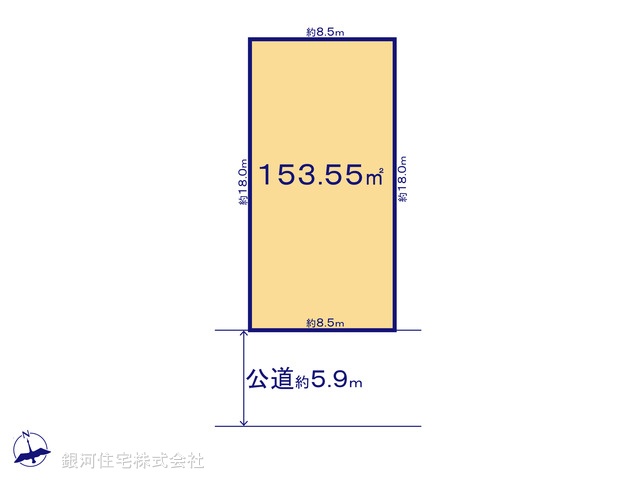 G00398273 東京都板橋区三園１丁目 土地 6980万円【区画図】