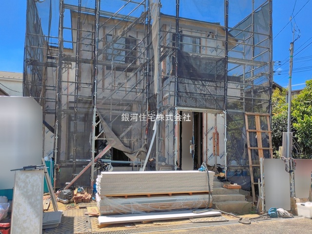 G00398509 千葉県流山市三輪野山１丁目 新築一戸建て 5099万円 土地面積121.30m² (約36.69坪) 建物面積112.32m² (約33.97坪) 間取り３ＳＬＤＫ 築年月2026年09月(築１年以内)【外観18】