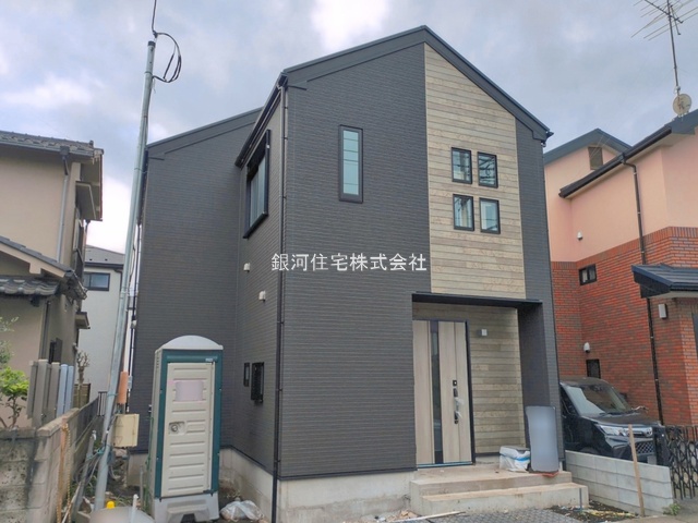 G00398511 神奈川県大和市南林間８丁目 新築一戸建て 5698万円 土地面積105.45m² (約31.89坪) 建物面積100.19m² (約30.30坪) 間取り４ＬＤＫ 築年月2026年09月(築１年以内)【外観10】