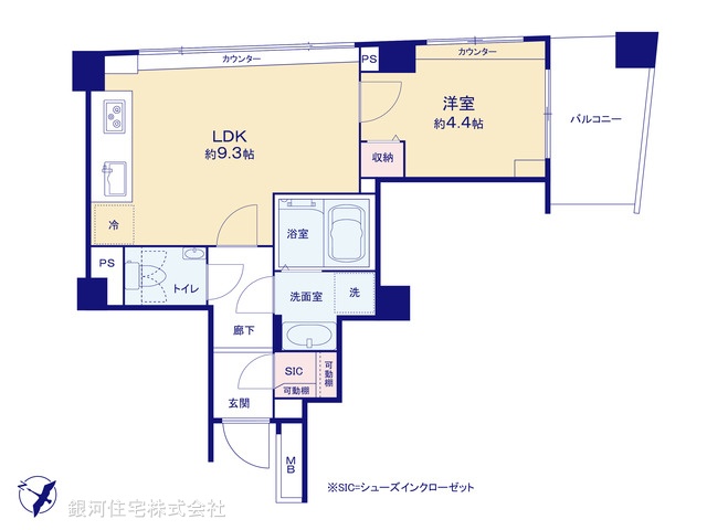 G00398525 東京都杉並区和泉２丁目 中古マンション 6580万円【間取図】