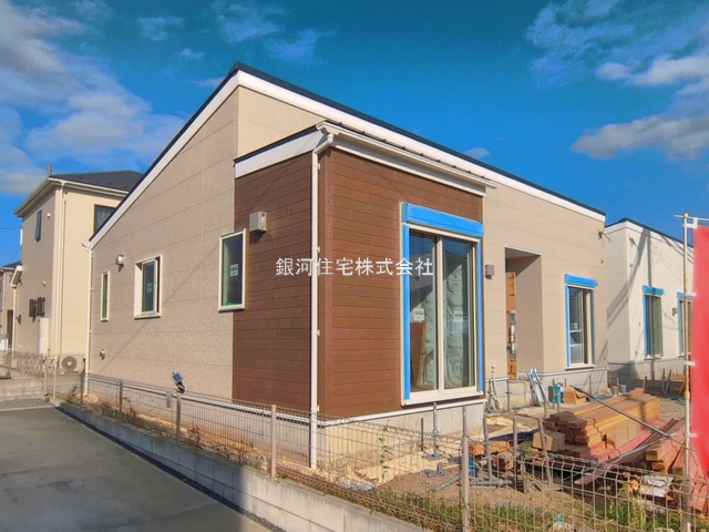 G00398680 千葉県木更津市高柳 新築一戸建て 3290万円 土地面積176.01m² (約53.24坪) 建物面積78.66m² (約23.79坪) 間取り３ＬＤＫ 築年月2026年11月【外観2】