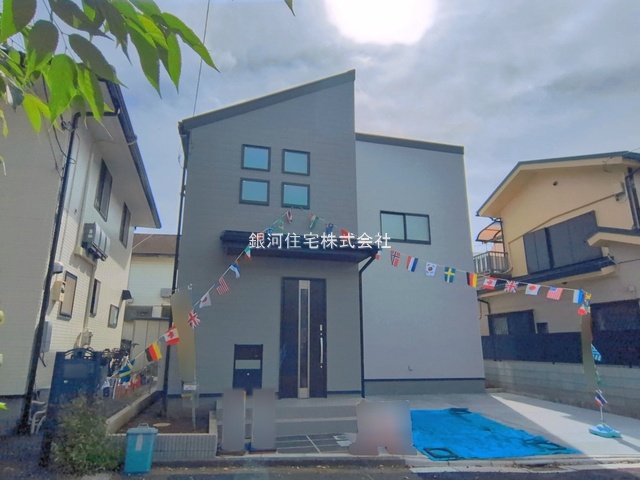 G00398787 東京都清瀬市竹丘２丁目 新築一戸建て 5080万円 土地面積132.88m² (約40.19坪) 建物面積105.57m² (約31.93坪) 間取り４ＬＤＫ 築年月2026年09月(築１年以内)【外観2】