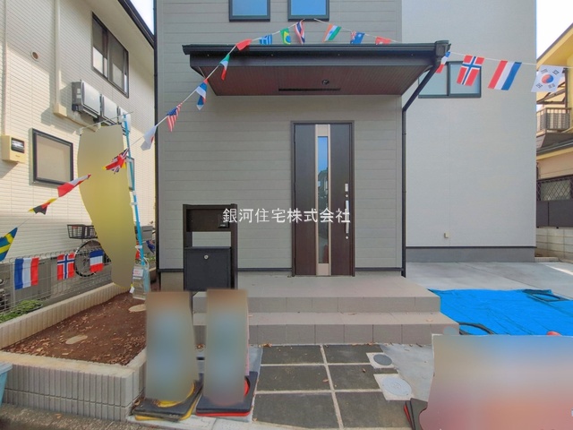 G00398787 東京都清瀬市竹丘２丁目 新築一戸建て 5080万円 土地面積132.88m² (約40.19坪) 建物面積105.57m² (約31.93坪) 間取り４ＬＤＫ 築年月2026年09月(築１年以内)【外観13】