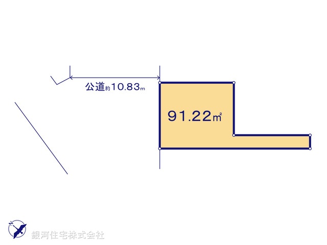 G00399183 千葉県千葉市中央区松波３丁目 土地 4740万円【区画図】