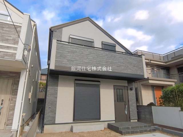 G00399263 神奈川県横浜市磯子区洋光台３丁目 新築一戸建て 8198万円 土地面積172.28m² (約52.11坪) 建物面積102.26m² (約30.93坪) 間取り４ＬＤＫ 築年月2026年10月(築１年以内)【外観8】