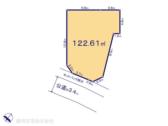 G00399859 神奈川県厚木市温水 土地(建築条件付土地) 1700万円【区画図】