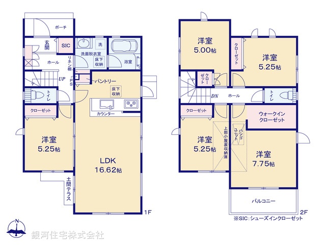 G00399914 神奈川県藤沢市用田 新築一戸建て 4380万円【間取図】